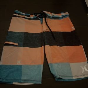 Hurley men’s swim trunks multi color
